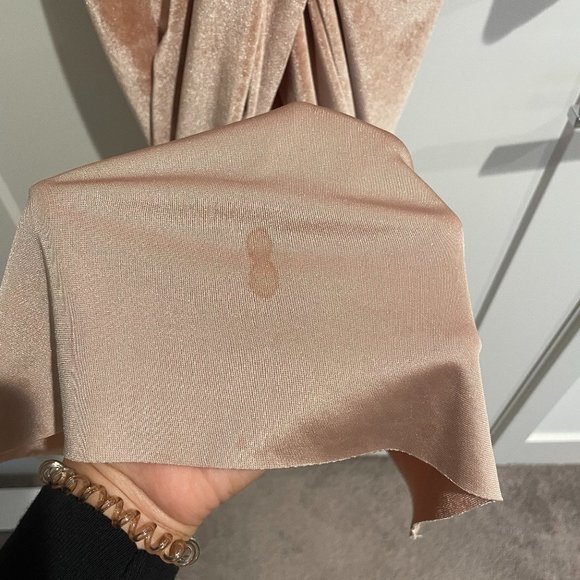 Zara Velvet Midi Dress - size S - Picture 5 of 6